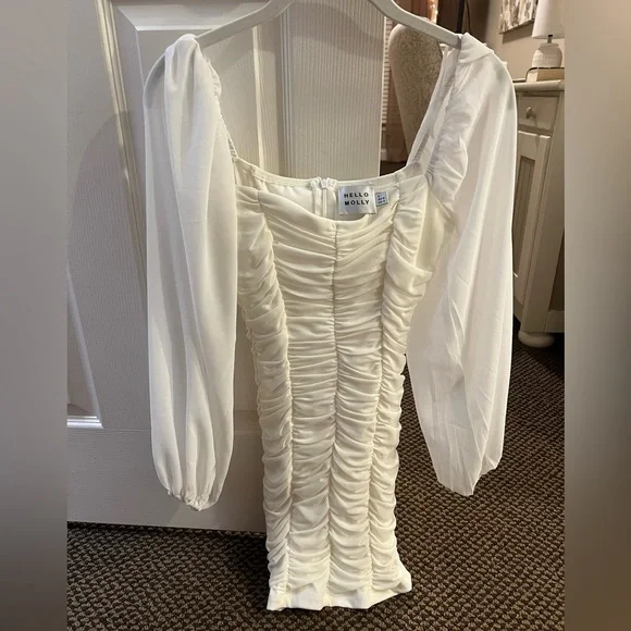 dance dresses long White Lace Long Sleeves Ballroom Dance Dresses for Girls Kids Children's  Waltz Tango Art Test Competition Performance Costumes – Moderndancedress.com